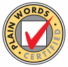 Plain Words certification logo